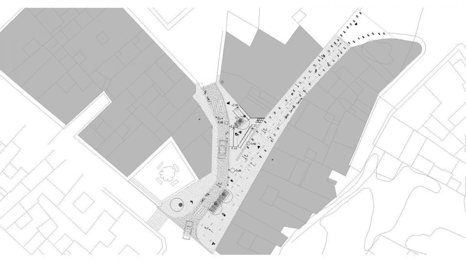 Plaza Calle Doctor Sapena Castalla Plano Vibe Arquitectura
